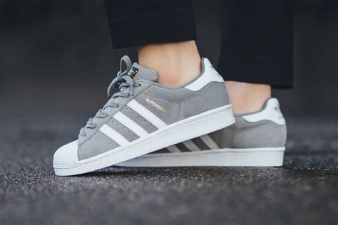 adidas grey superstar.